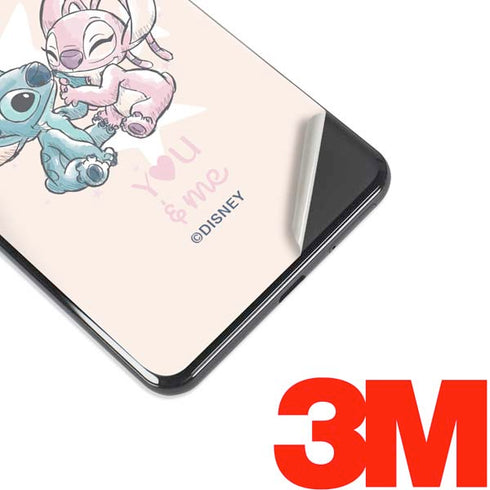 Disney Lilo and Stitch Stitch and Angel Google Pixel 3 XL Skin